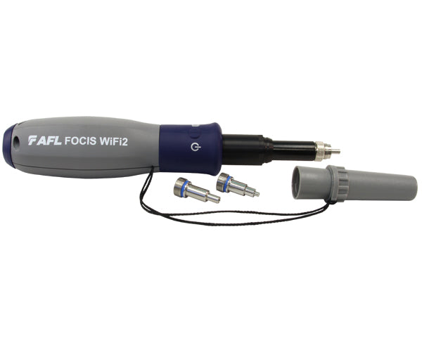 AFL FOCIS WiFi2 Fiber Optic Connector Inspection System Kit - Professional Fiber Optic Testing Equipment for Network Maintenance & Installation - Perfect for Telecom Engineers & Data Center Technicians