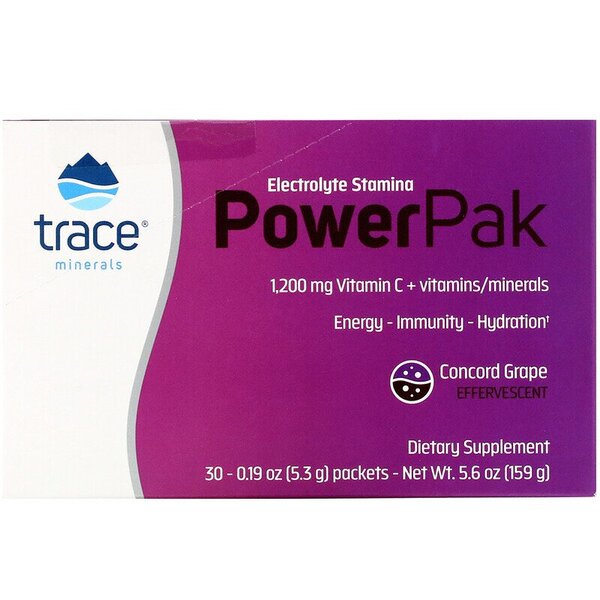 Electrolyte Stamina Power Pak - 30 Packets | Fast Hydration & Energy Boost for Athletes, Workouts & Outdoor Activities | Ideal for Running, Gym & Sports Recovery