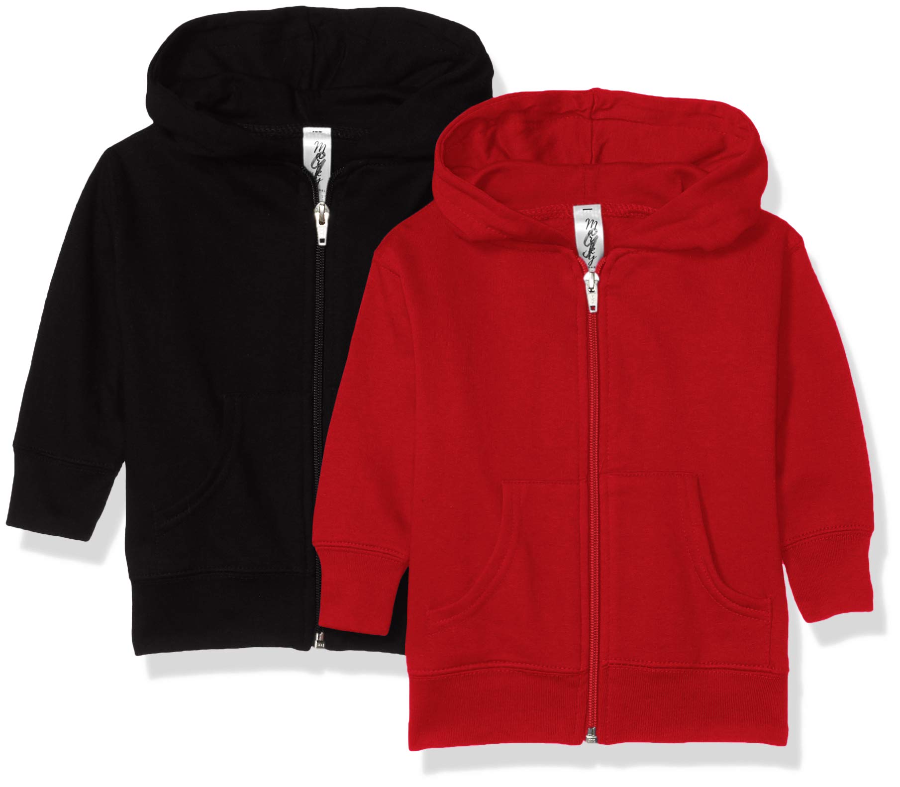 Marky G Apparel Baby Zip Fleece Hoodie - Soft & Warm Infant Pullover Jacket for Boys & Girls - Perfect for Outdoor Play & Cozy Winter Wear