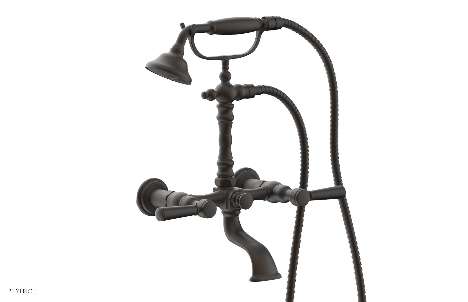 HEX TRADITIONAL Exposed Tub & Hand Shower Faucet with Lever Handle K2393-23 - Perfect for Bathroom Renovation & Spa-Like Shower Experience