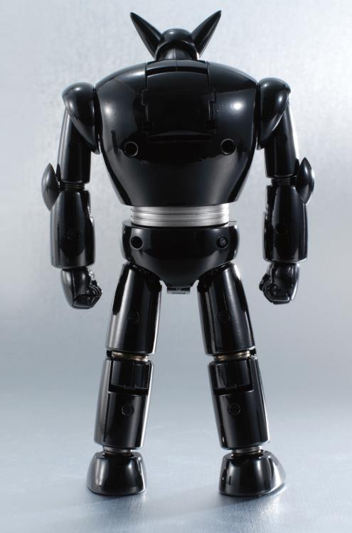 Bandai Soul of Chogokin GX-29R Black Ox Tetsujin 28 Go Die-Cast Metal Action Figure - Collectible Robot Toy for Anime Fans & Display