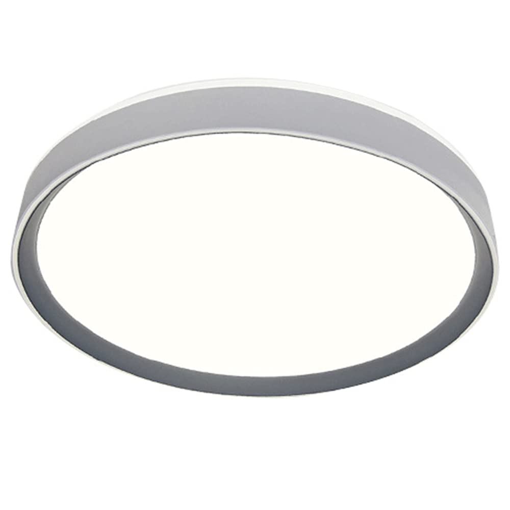 Dimmable LED Ceiling Light - Ultra Thin Round Flush Mount Panel Light with Aluminum Frame for Bedroom, Living Room & Kitchen | Modern Home Decor Lighting | Energy Saving & Easy Installation