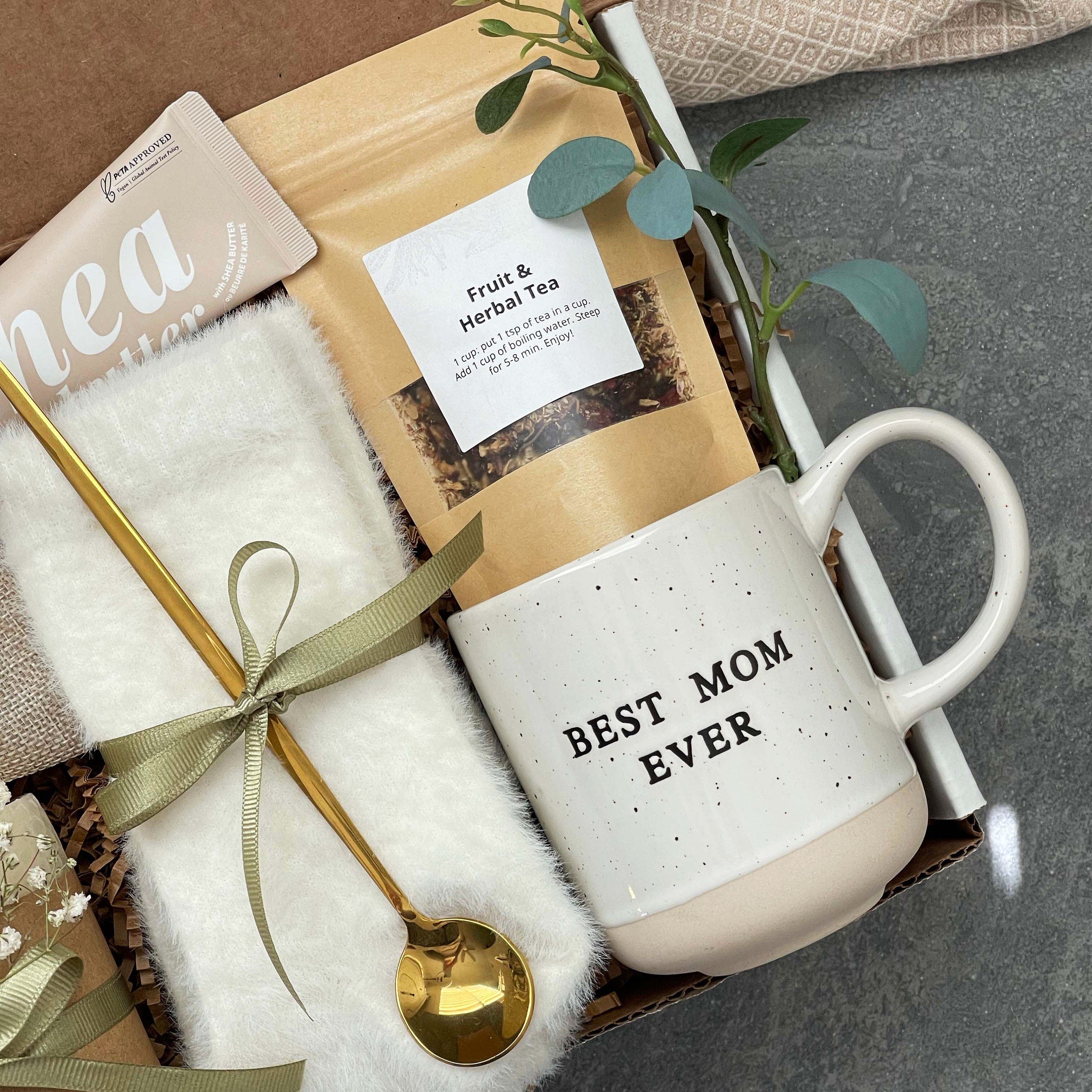 Thoughtful Gift Box for Women - New Mom Care Package with Hygge Essentials - Perfect for Baby Showers, Mother's Day & Self-Care Moments