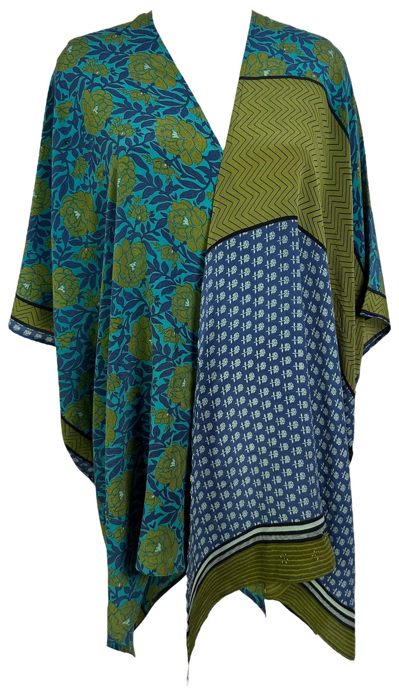 PRC6692 Women's Pure Silk Cardigan - Soft & Lightweight Wrap Cover-Up for Casual Wear, Office & Evening Outfits