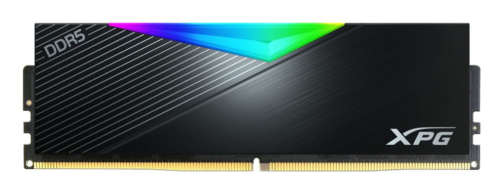 ADATA LANCER RGB Gaming Memory 32GB (2x16GB) DDR5 6400MHz - High Performance RAM for PC Gaming, Video Editing & Workstations