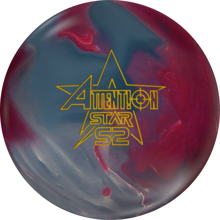 Roto Grip Attention Star S2 Bowling Ball - High Performance Reactive Resin for Hook Potential | Perfect for League Play & Tournament Competition