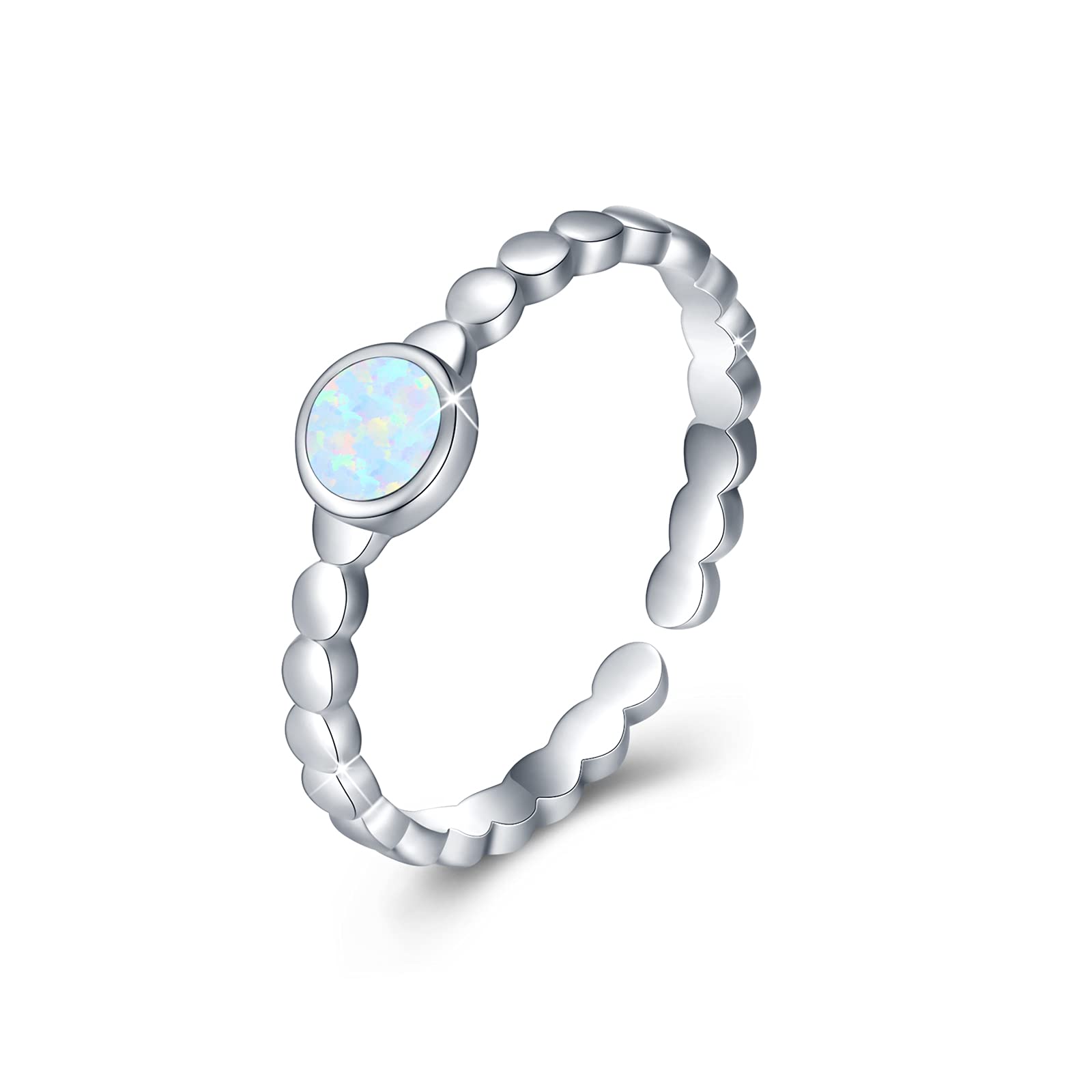 Handmade Adjustable Women's Statement Rings - Dainty Minimalist Thumb & Finger Rings for Women & Girls | Perfect as Engagement, Wedding, Promise Band, Birthday Gift for Wife & Girlfriend | Ideal for Everyday Wear, Special Occasions & Gifting