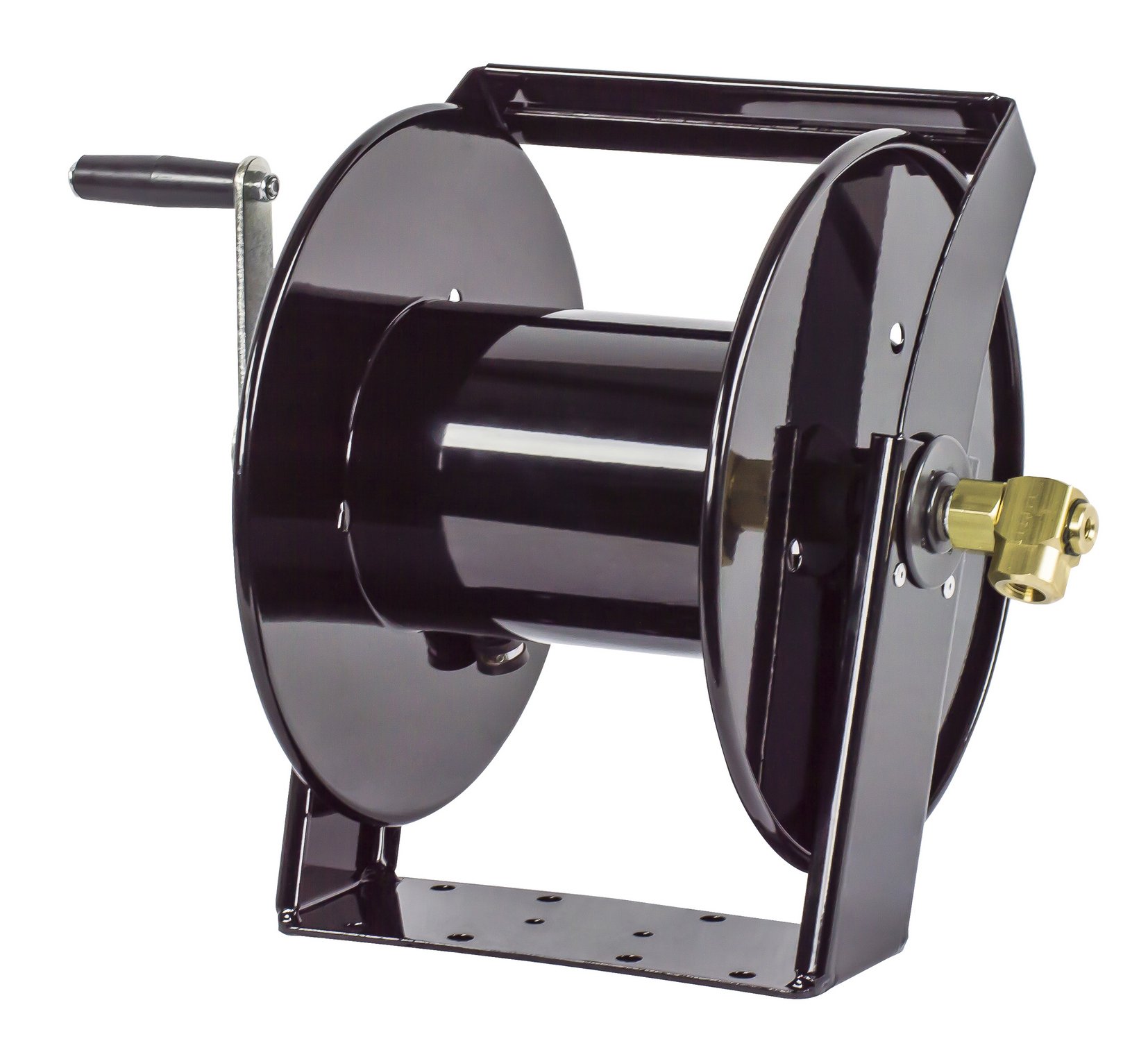 Coxreels SM12-3-100 Swivel Mount Hand Crank Hose Reel - 3/8
