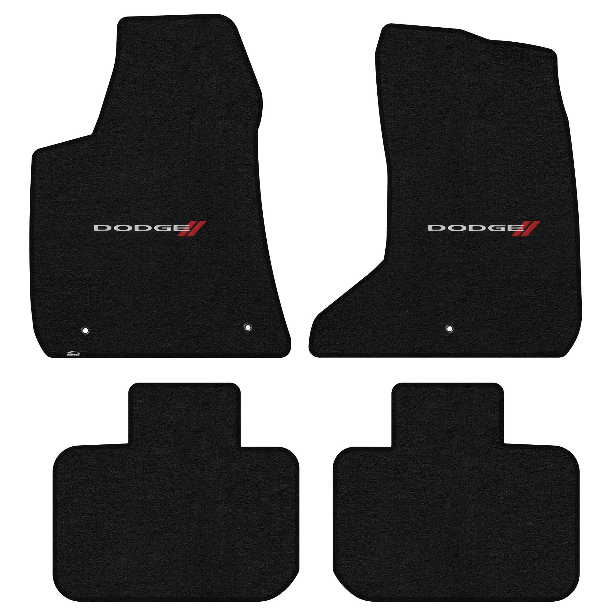 Premium Custom-Fit Carpeted Floor Mats for Dodge Charger AWD 2011-2023 - Luxury Car Floor Liners (Charcoal, Front & Rear) - Perfect for All-Weather Protection & Enhanced Interior Style