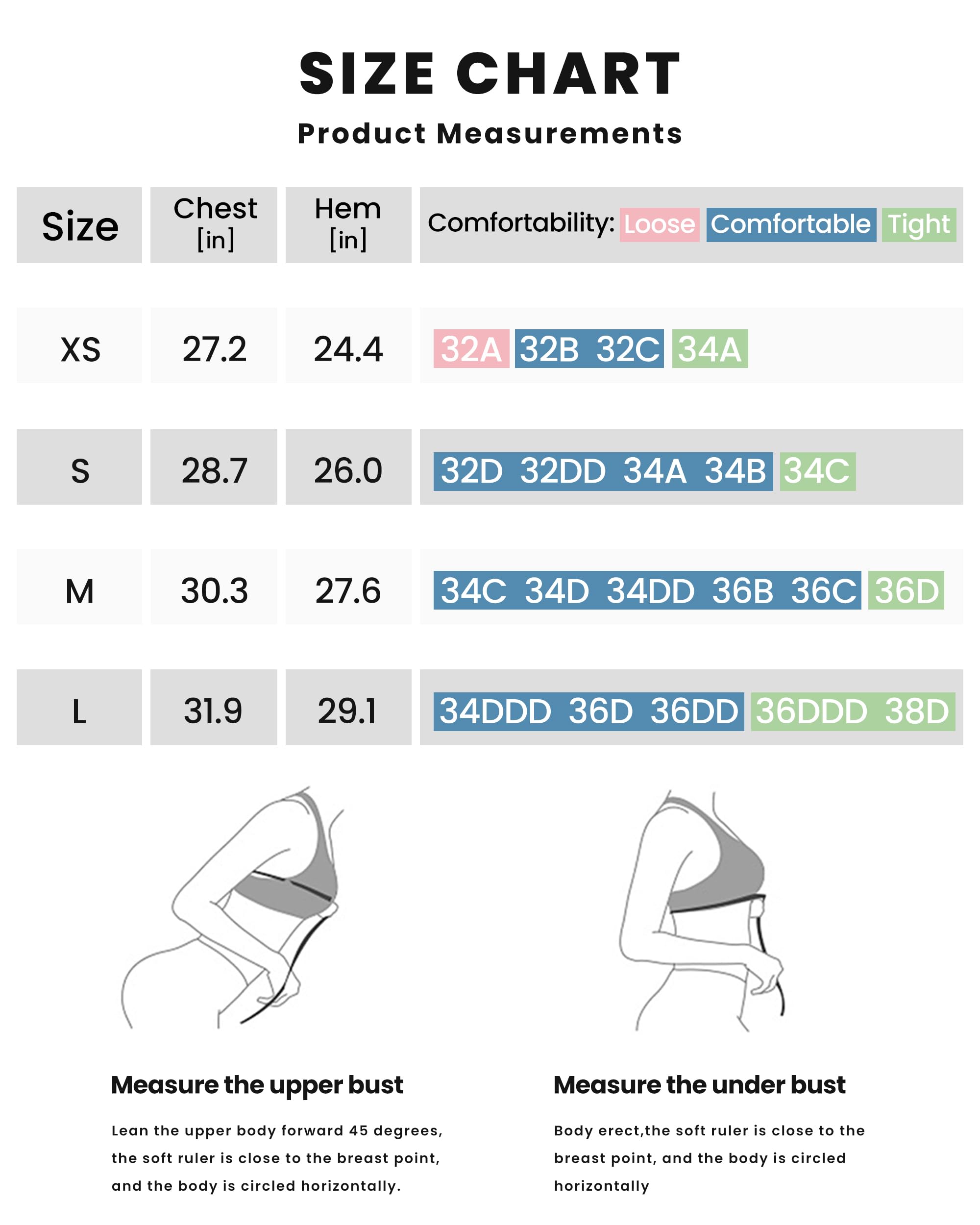 High Support Sports Bra for A/B Cups - 232806 - Perfect for Yoga, Running & Gym Workouts
