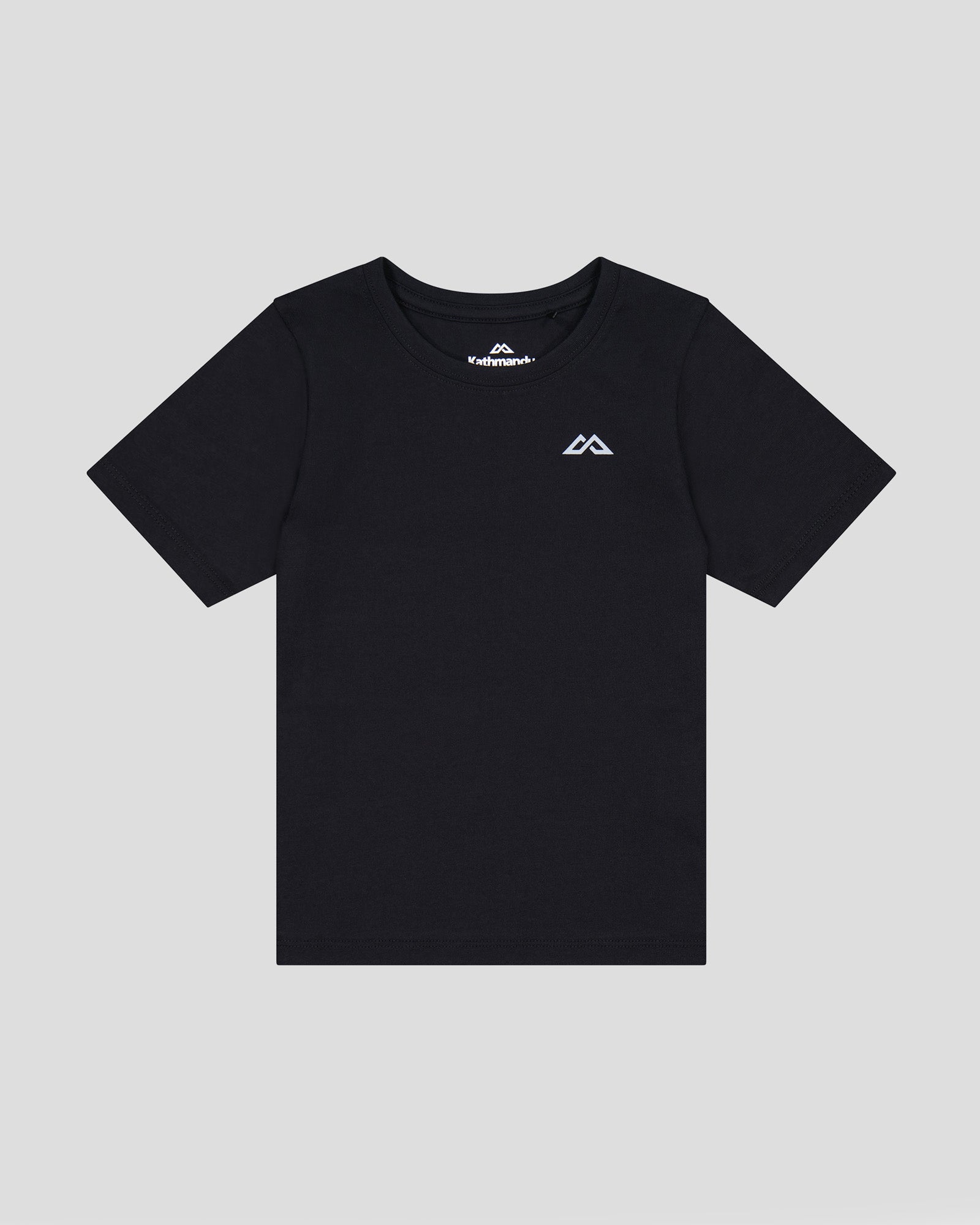Kids' NZ Heritage Organic Cotton T-Shirt - Black Stingray Print | Soft & Eco-Friendly Tee for Boys & Girls | Perfect for Playdates, School & Casual Outings