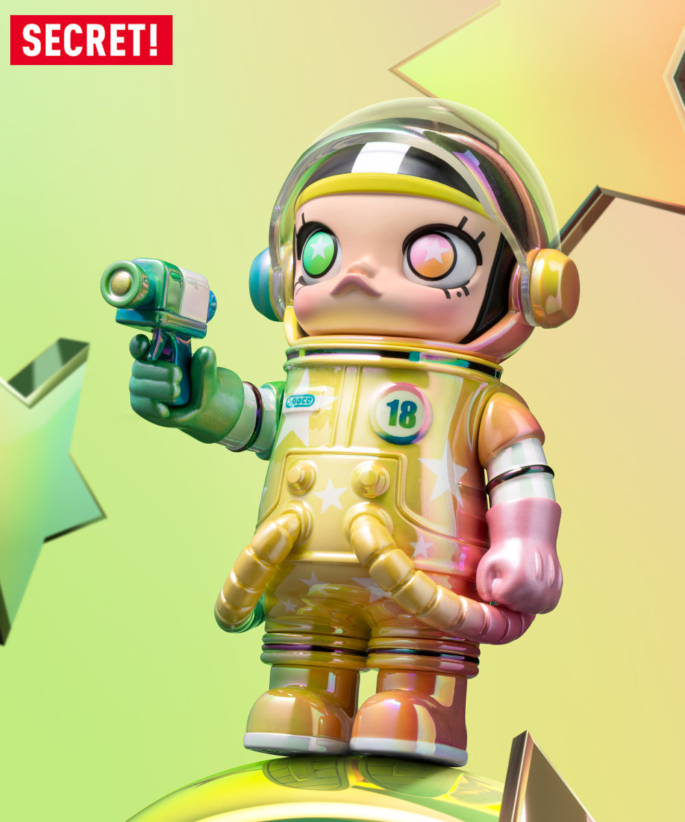 POP MART MEGA Space Molly 100% Series 3 Blind Box Collectible Figure - Cute Vinyl Toy for Display, Gift & Collection | Perfect for Home Decor, Office Desk & Party Favors