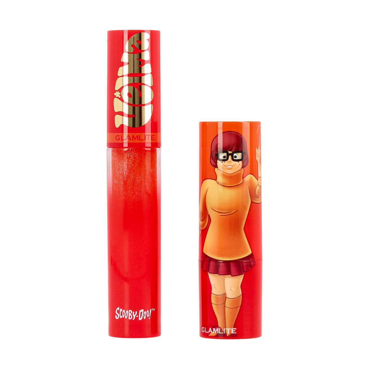 Glamlite Scooby Doo Velma Lip Kit - Matte Liquid Lipstick & Lip Liner Set | Perfect for Cosplay, Halloween, and Vintage Cartoon Makeup Looks