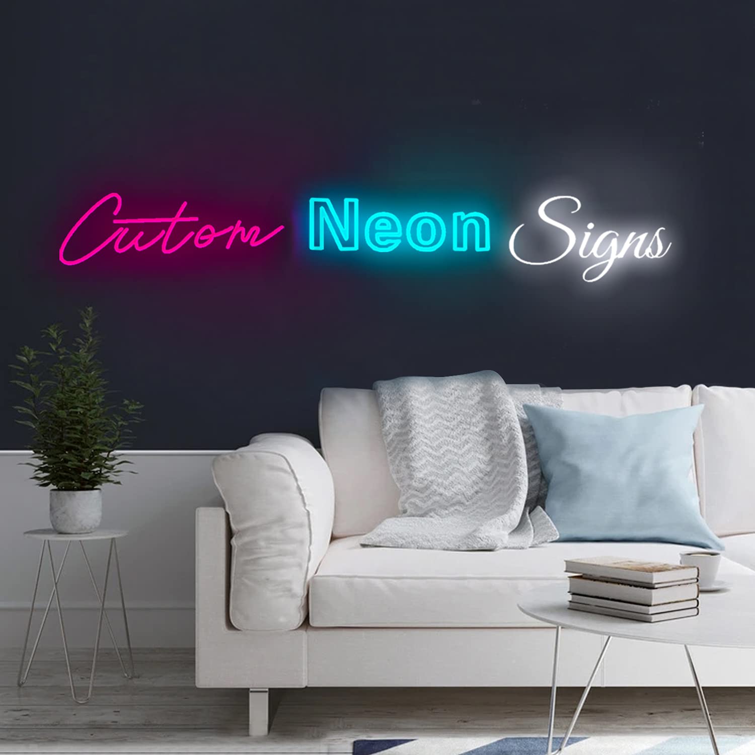 Custom Neon Signs - Personalized LED Wall Decor for Bedroom, Wedding, Birthday Party, Bar & Shop | 30