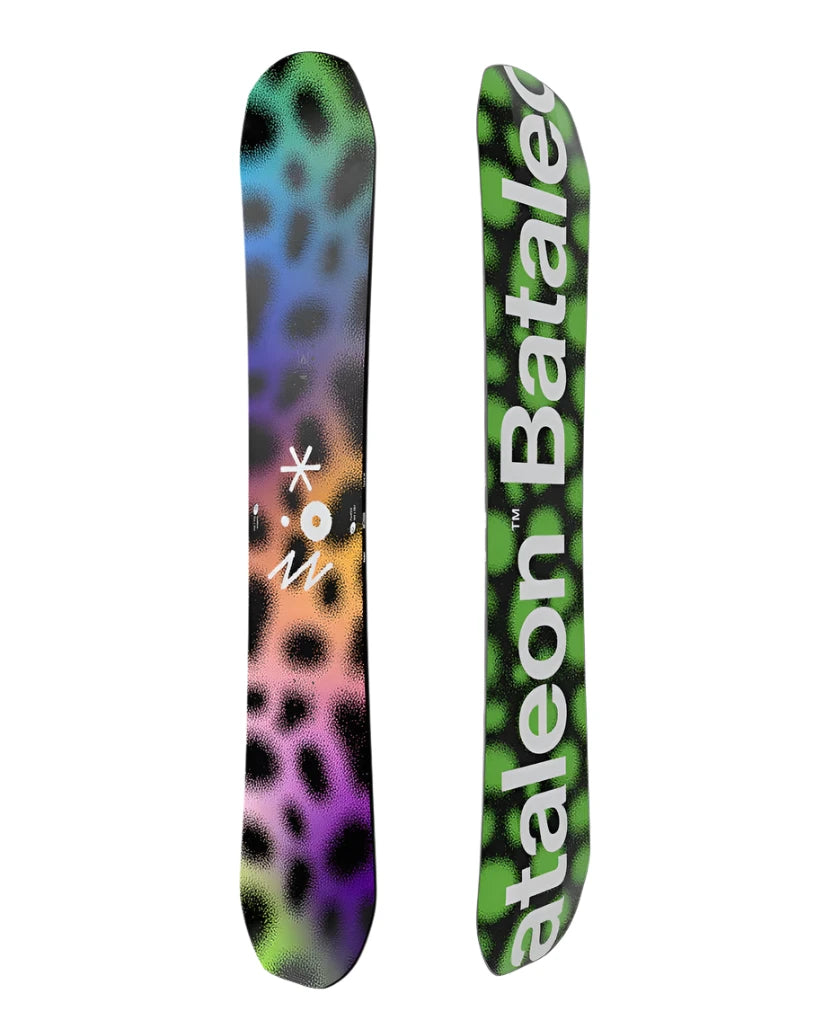 Bataleon Fun Kink Snowboard 2025 - All-Mountain Freestyle Snowboard for Men & Women | Perfect for Park, Powder & Groomed Runs | 3BT Technology for Better Edge Control