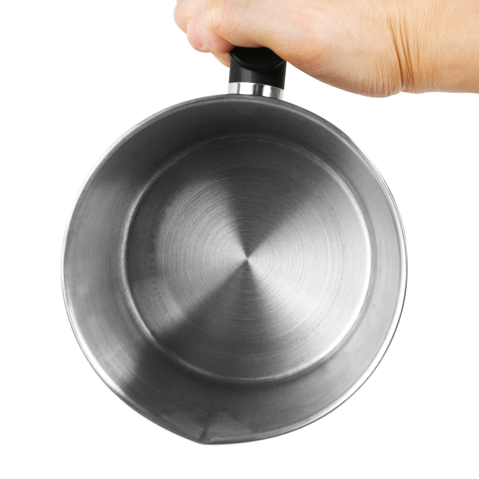 2Lb Double Boiler Wax Melting Pot - Dripless Pouring Spout & Heat-Resistant Handle Candle Making Pitcher for DIY Soy Wax, Beeswax & Candle Crafts - Perfect for Home Candle Making, Gifts & Aromatherapy