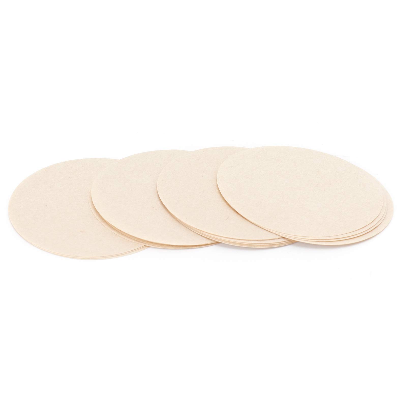 Eco-Friendly 50Pcs Coffee Filter Paper - Reusable & Healthy Coffee Strainer for Office, Home & Camping - Perfect for Drip Coffee Makers, French Press & Pour Over Brewing