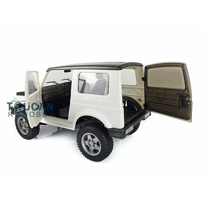 1/6 Scale Capo SIXER1 RC Crawler - Metal Chassis, Plastic Cabin, ESC, Servo & LED Light System for Off-Road Adventure | Radio Controlled Rock Crawler for Outdoor Hobbyists & Trail Enthusiasts