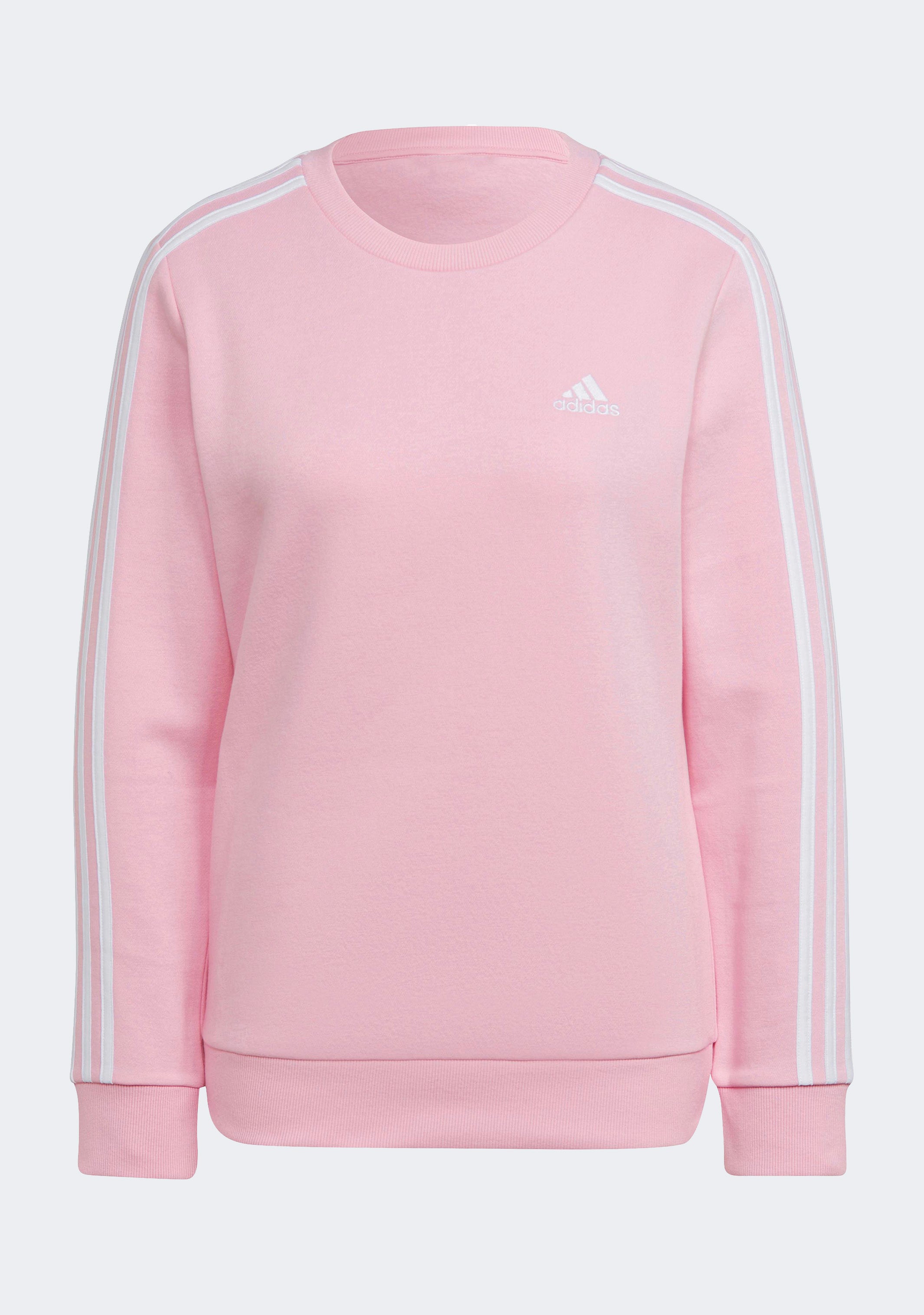 Adidas Women's 3S Fleece Sweatshirt - Soft & Comfortable Pullover Hoodie for Casual Wear, Workout & Lounge - Perfect for Running, Gym & Everyday Fashion