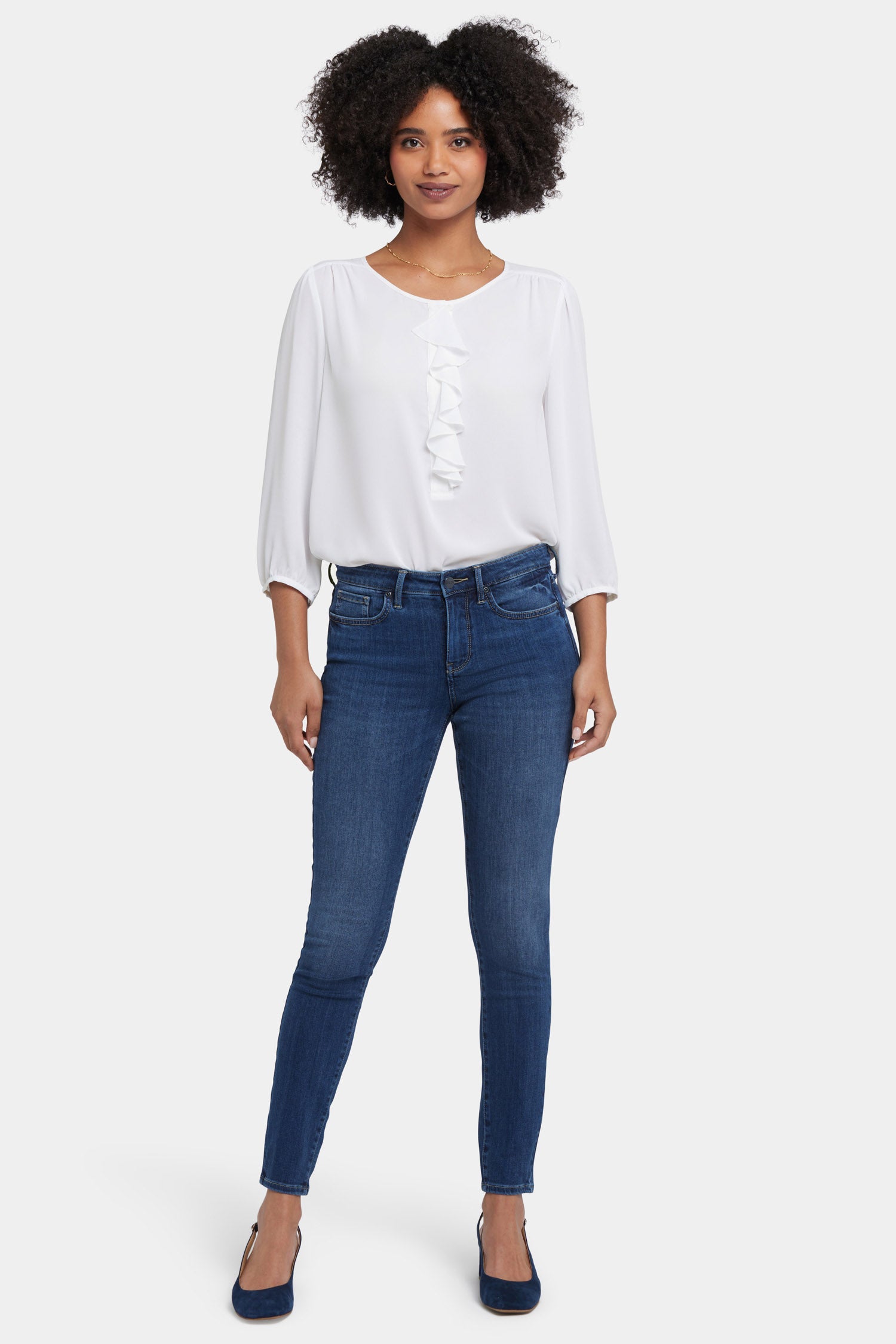 Ami Skinny Jeans for Women - High Waisted Stretch Denim Pants | Rio Rapids Wash | Perfect for Casual Outfits & Night Out