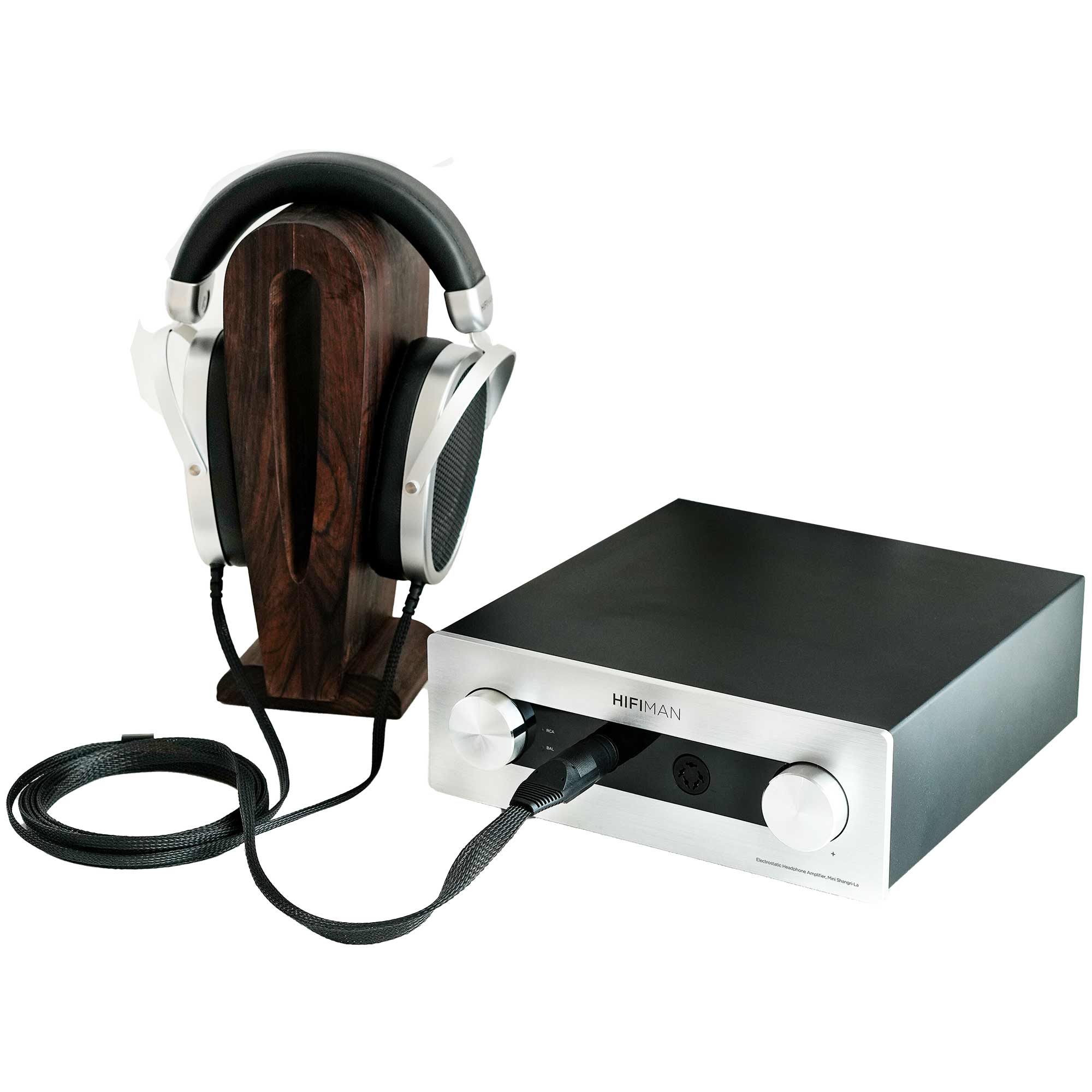 HIFIMAN Mini Shangri-La Electrostatic Headphone & Amp System - Premium Audiophile Headphones for Home Listening & Studio Use