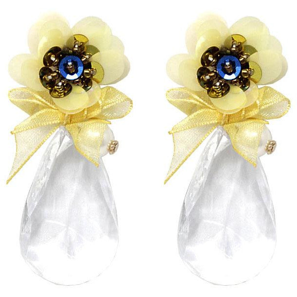 Elegant Floral Stud Earrings for Women - 3 Pairs Set | Perfect for Weddings, Parties & Everyday Wear