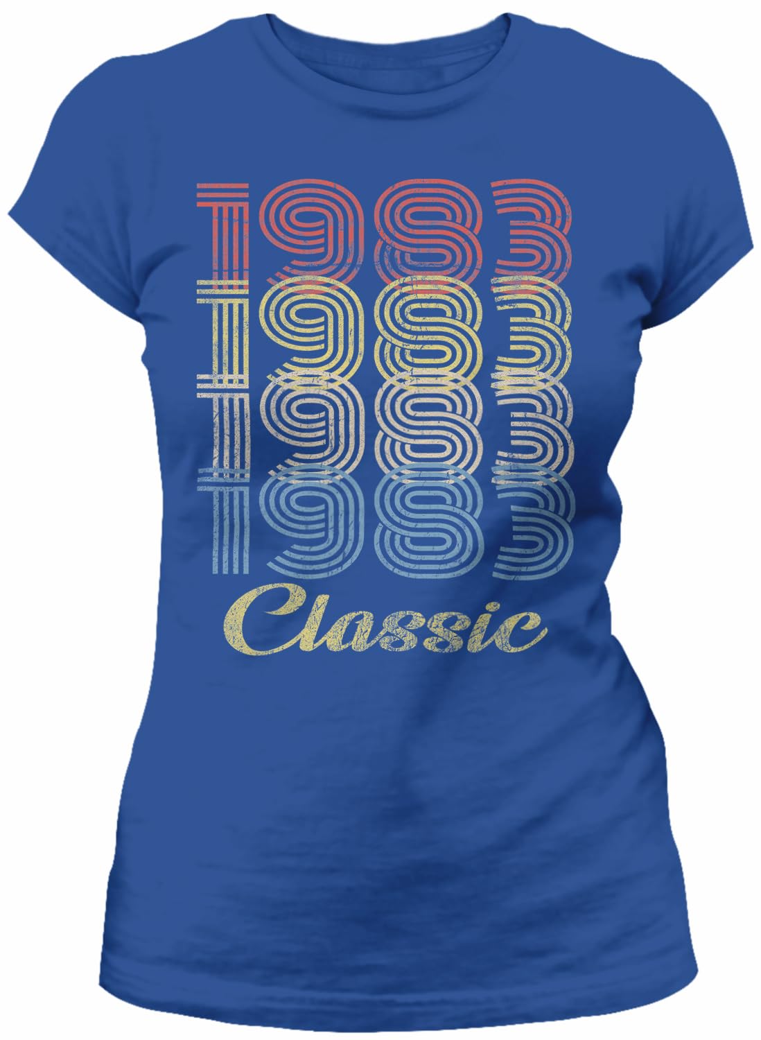 Vintage 1983 Retro 40th Birthday Tshirt for Women - Funny 40 Year Old Gift Idea - Perfect for Birthday Parties & Milestone Celebrations