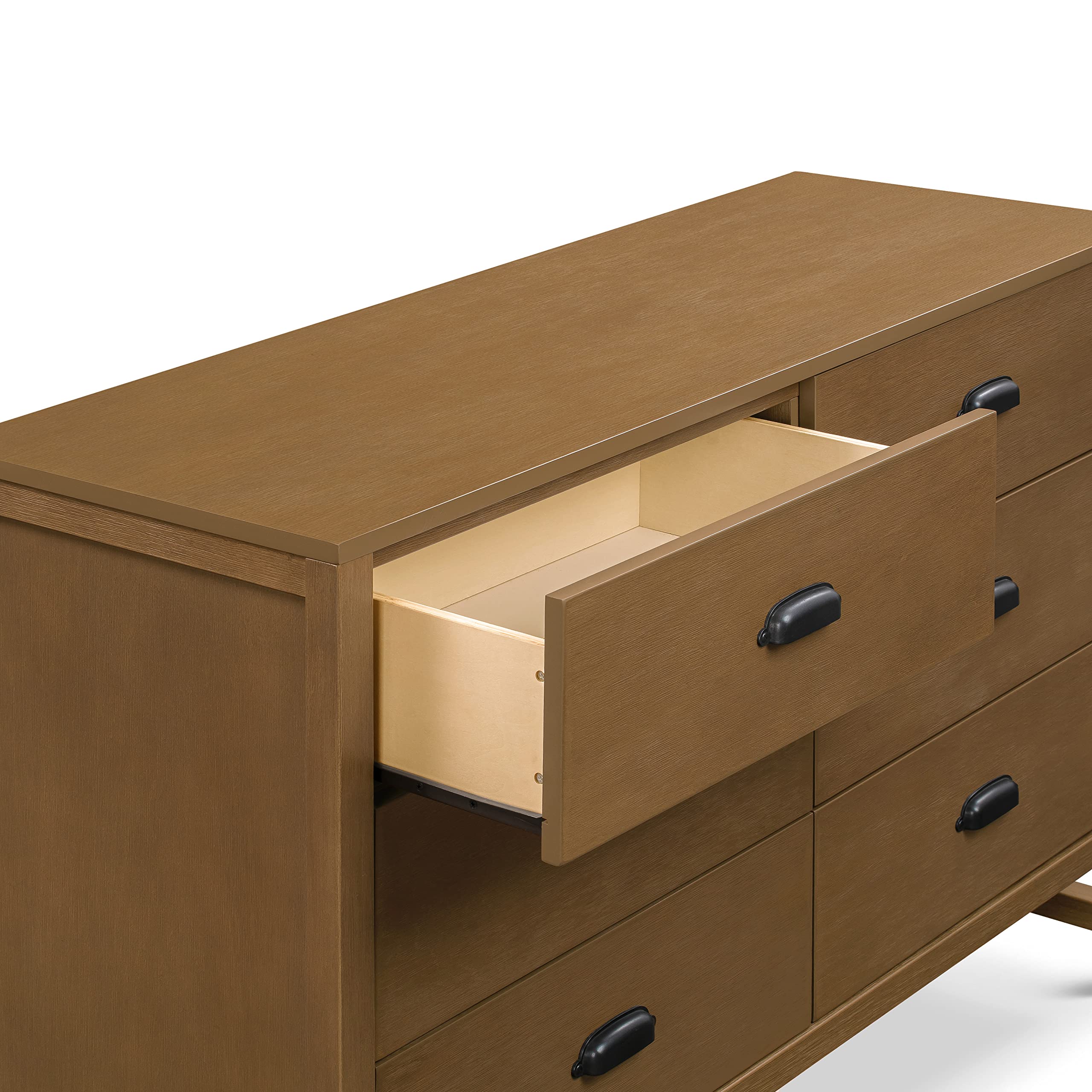 DaVinci Fairway 6-Drawer Solid Wood Dresser - Sturdy Bedroom Storage Furniture for Master Bedroom, Guest Room & Nursery Organization