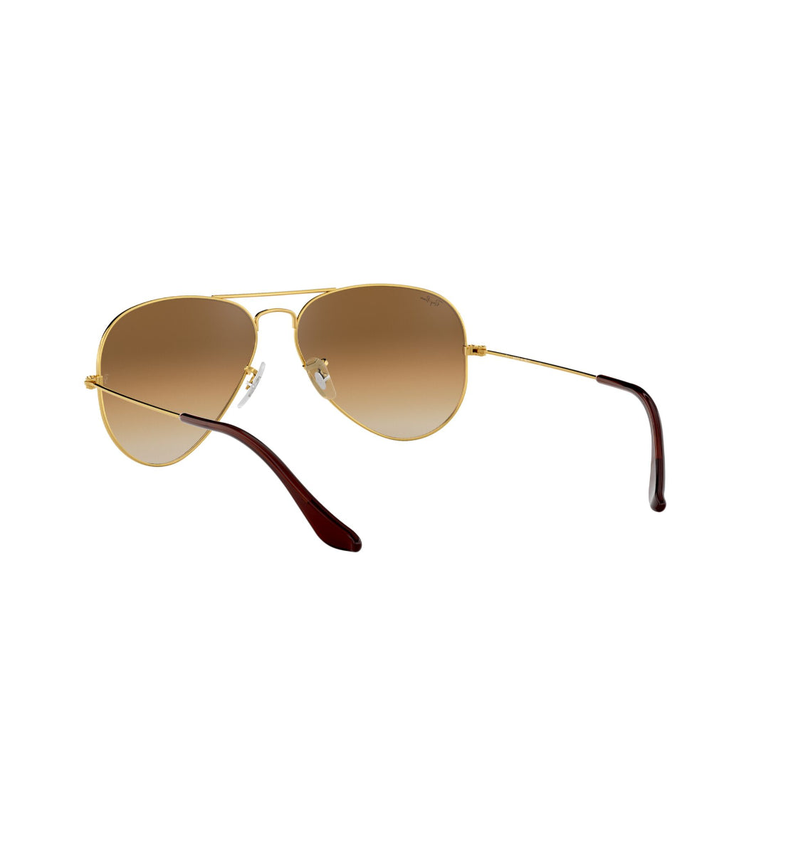 Ray Ban Aviator Classic Gold Brown Sunglasses for Men & Women - Polarized UV Protection for Driving, Travel & Outdoor Activities