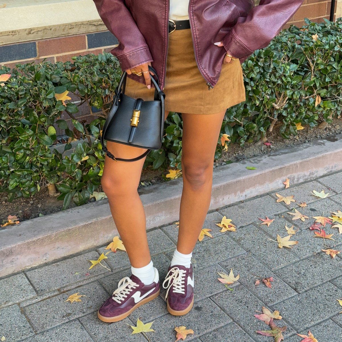 Notice Sneakers - Premium Cranberry Suede Casual Shoes for Men & Women | Comfortable Walking & Fashion Streetwear