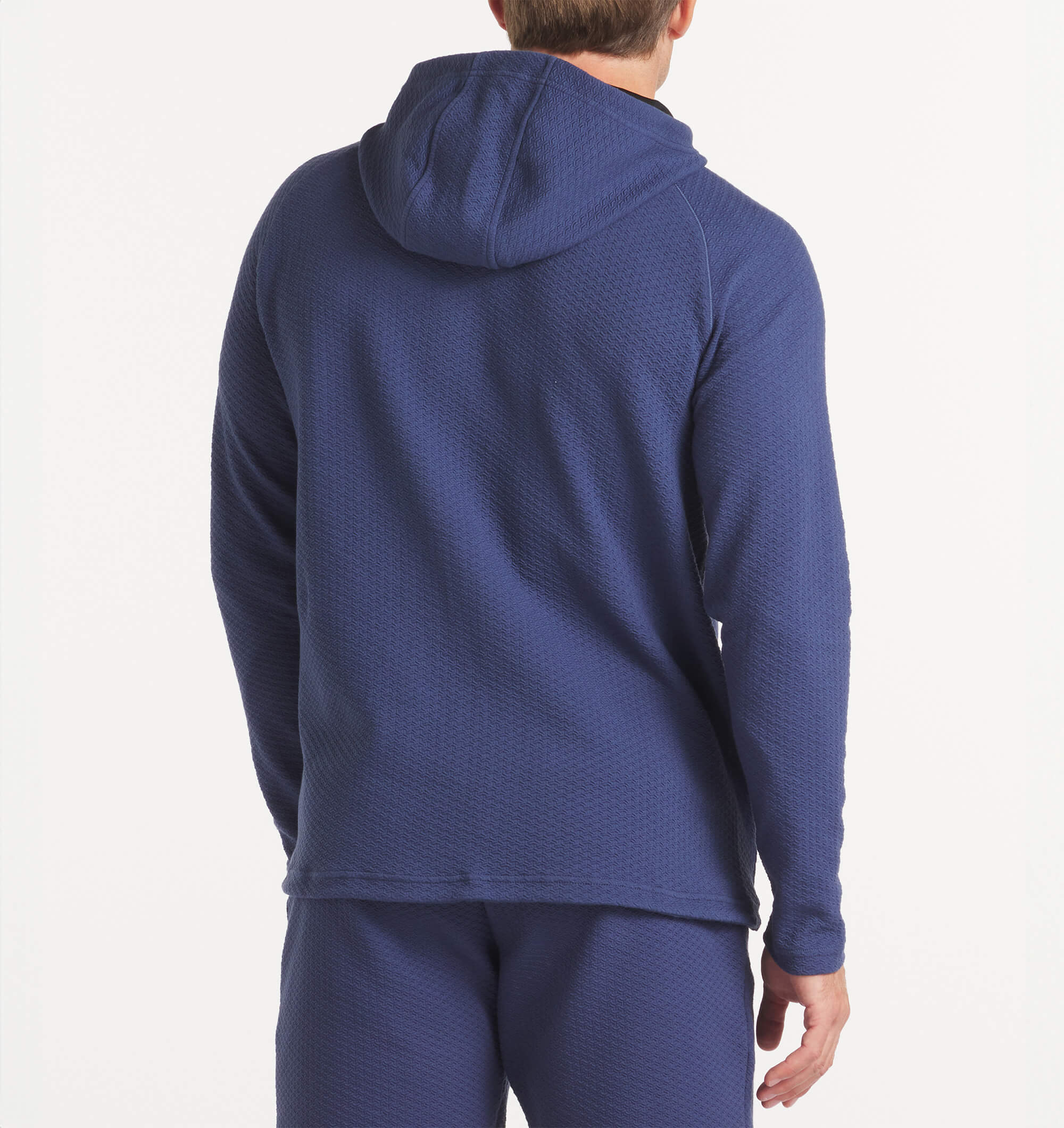 Men's Elevation Hoodie - Soft Fleece Pullover with Kangaroo Pocket (Harbor Blue) | Perfect for Outdoor Activities, Gym & Casual Wear