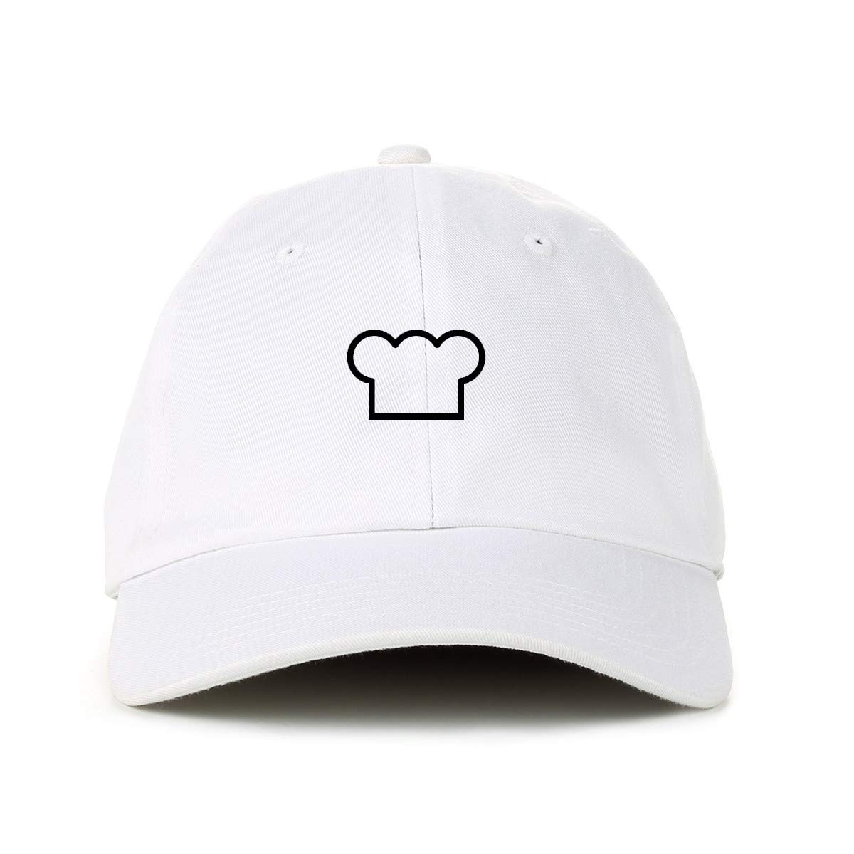 Chef Hat Baseball Cap - Embroidered Cotton Adjustable Dad Hat for Cooking, BBQ & Kitchen - Perfect Chef Gift for Men & Women