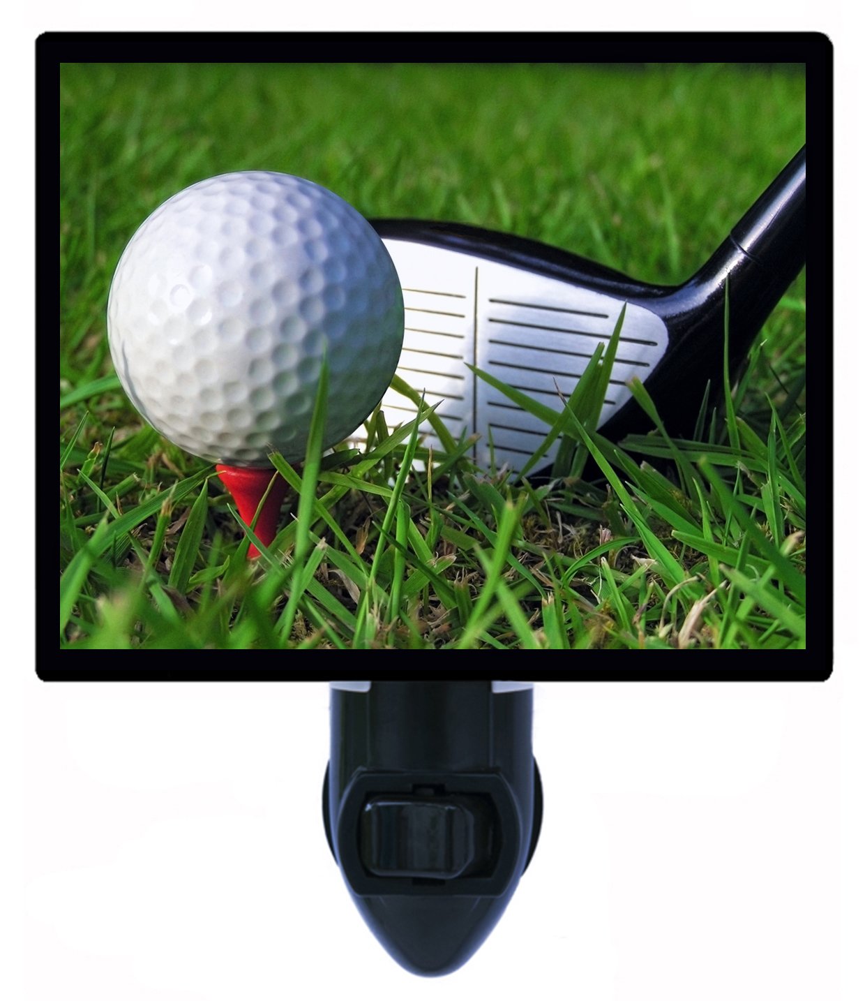 Sports Night Light for Golf Enthusiasts - LED Golf Ball Night Light for Bedroom, Kids Room, and Home Decor - Perfect Gift for Golf Lovers