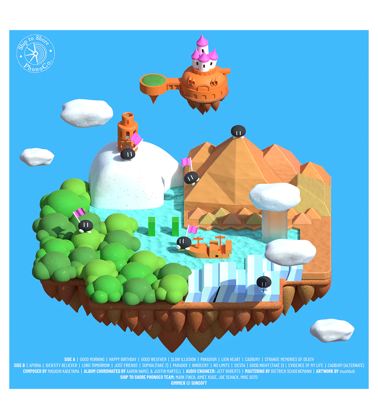 Gimmick! Original Video Game Vinyl Soundtrack - Exclusive Limited Edition Variant | Retro Gaming Music Collection for Vinyl Enthusiasts & Game Lovers