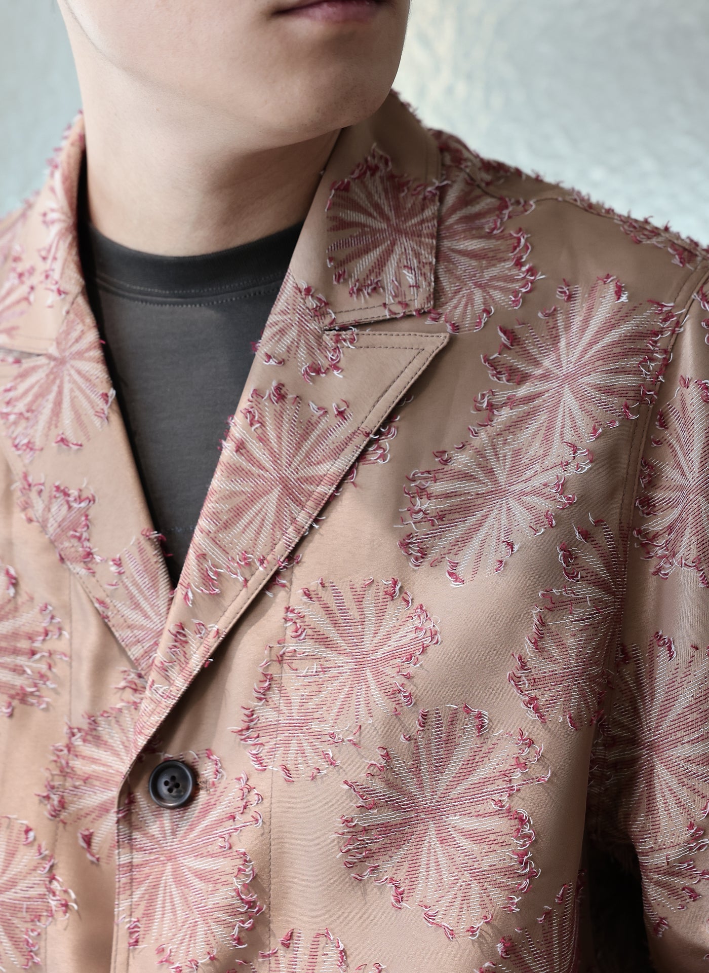 Soft Polyester Rayon Hunting Blazer with Embroidery - Lightweight & Comfortable for Outdoor Adventures, Casual Wear, and Business Casual Occasions