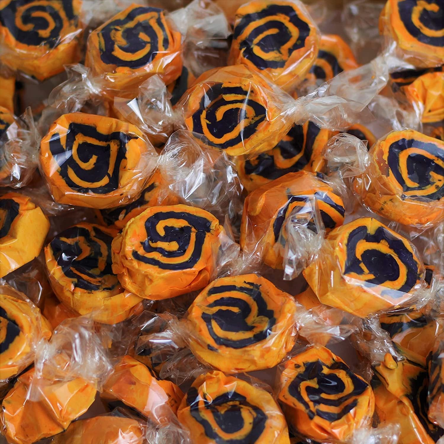 Delicious Orange Cream Taffy Chews - Sweet & Tangy Candy for Parties, Gifts & Snacking | Bulk Candy for Halloween, Christmas & Birthday Celebrations