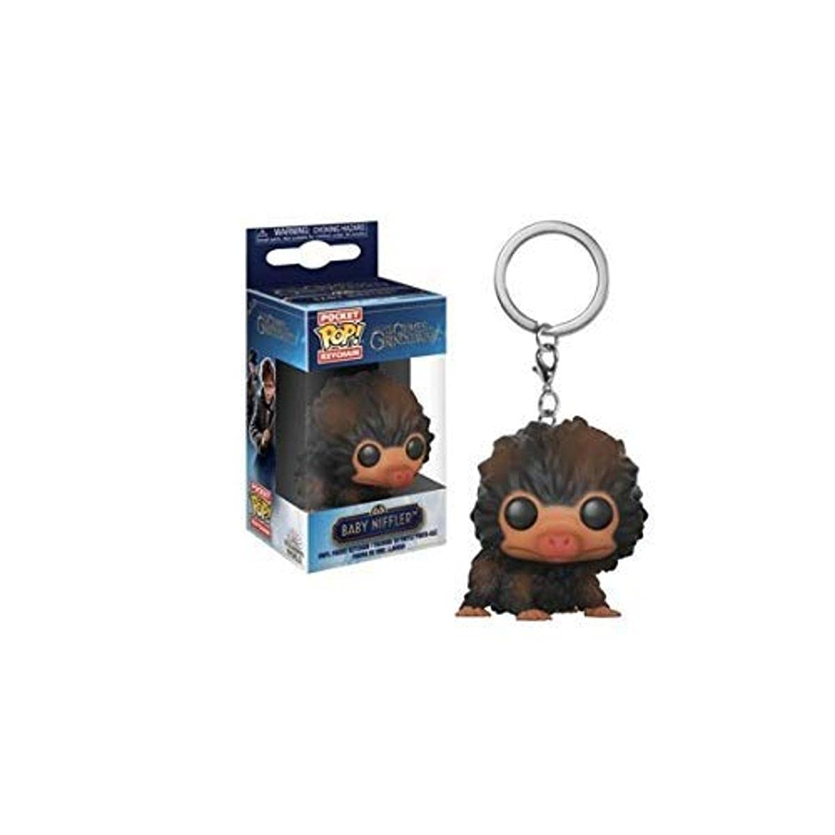 Funko Pop Keychain: Fantastic Beasts 2 Crimes of Grindelwald - Baby Niffler (Brown) | Collectible Harry Potter Merchandise | Perfect for Backpacks, Key Rings & Gift Giving