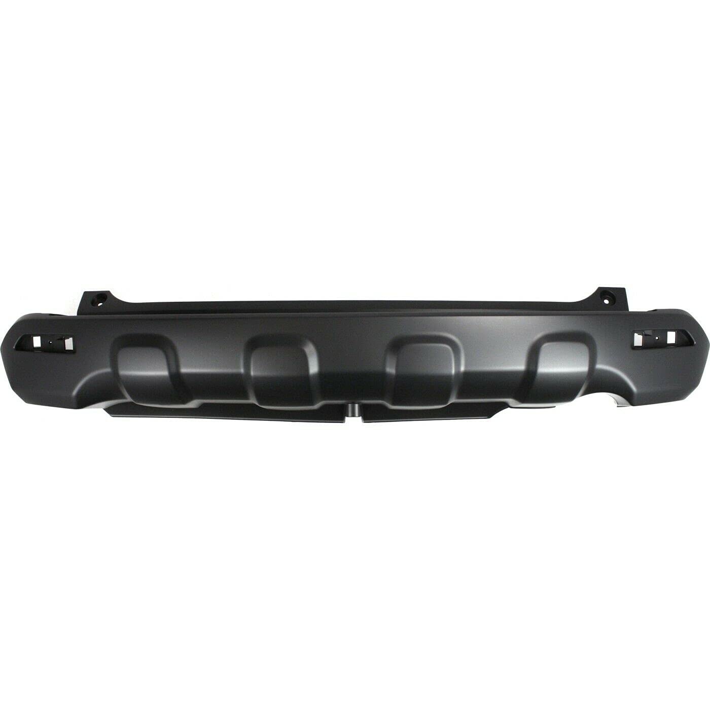 Rear Center Bumper Cover for Honda EX-L EXL EX LX Models - Textured Black Replacement Part (13408742) - Perfect for Car Body Repair & Customization