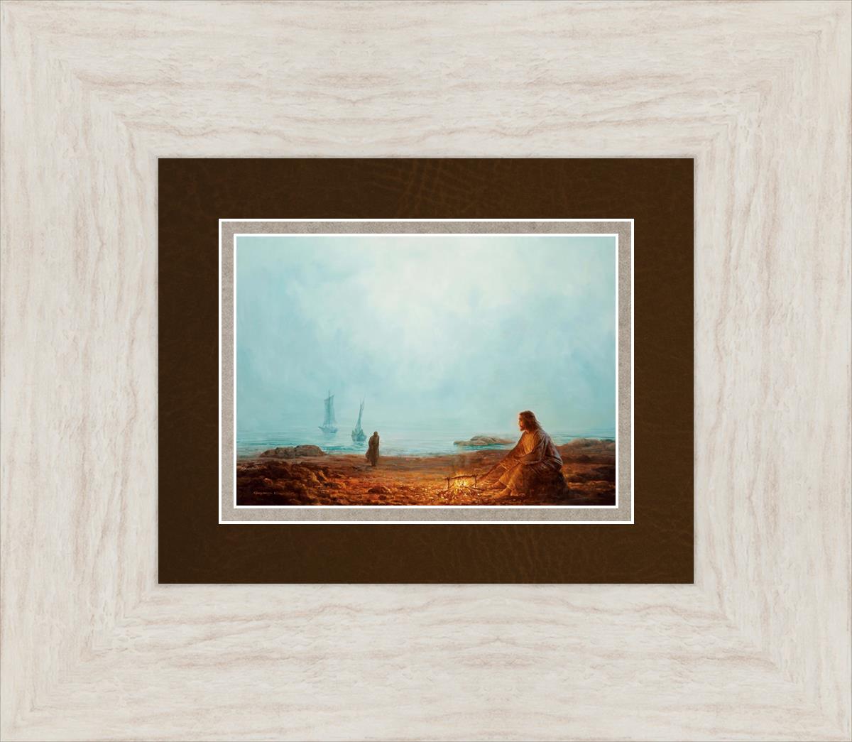 By The Shore By Yongsung Kim - Coastal Wall Art Print for Beach House Decor, Ocean Themed Living Room & Bedroom
