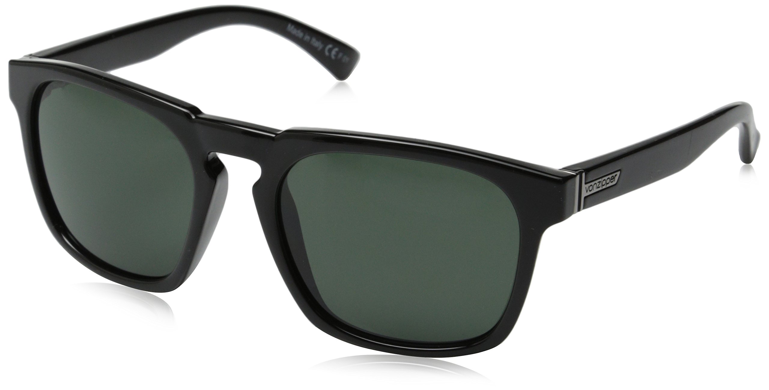 VonZipper Banner Rectangular Sunglasses for Men & Women - UV Protection Polarized Aviator Style Shades for Driving, Beach & Outdoor Activities