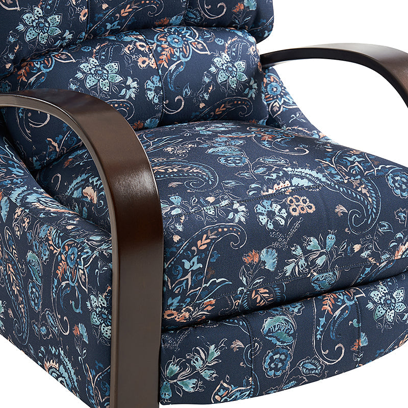 Premium Diana Manual Recliner Chair - Solid Wood Frame with Plush Upholstery for Ultimate Comfort | Perfect for Living Room, Bedroom & Home Theater Relaxation