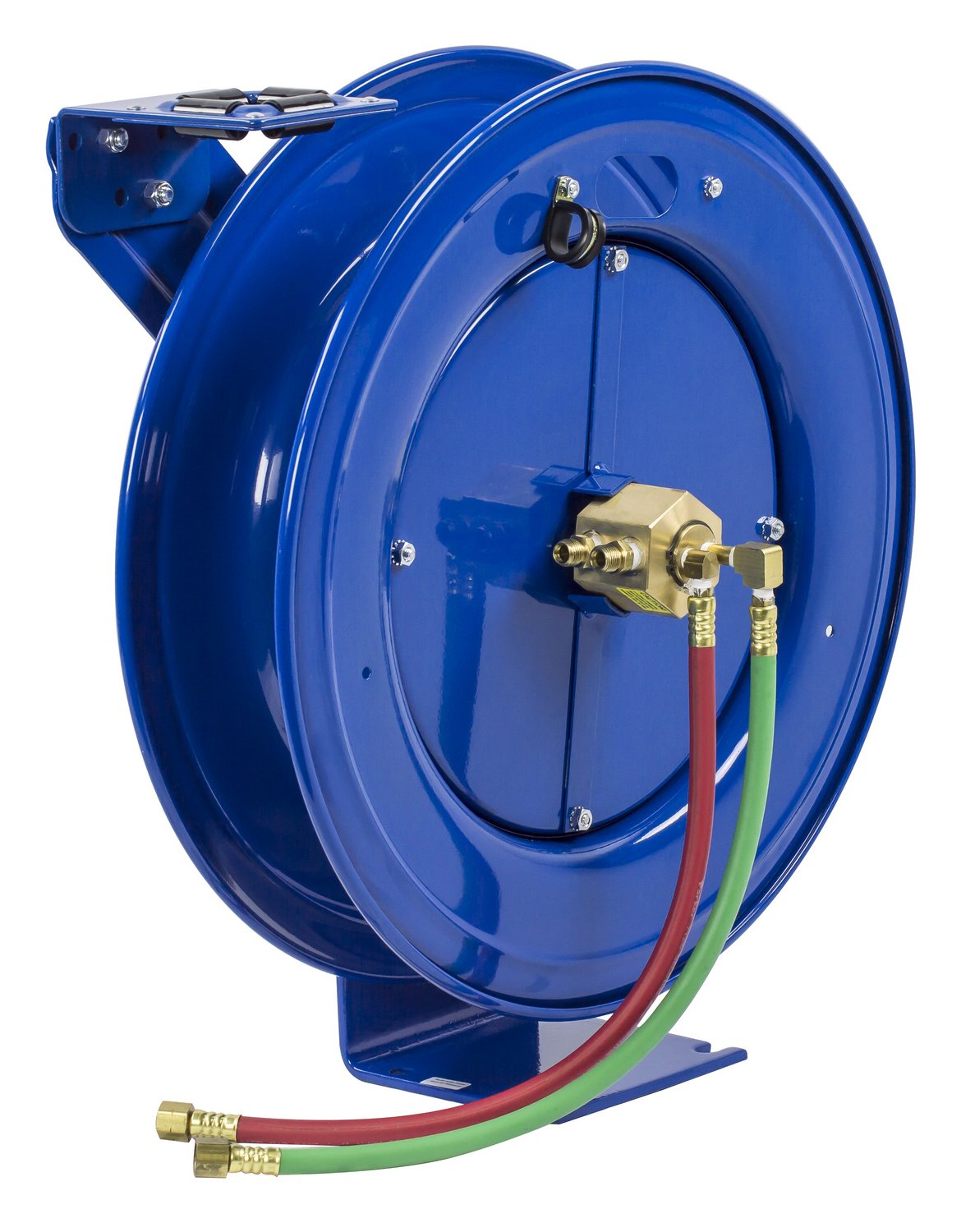 Dual Hose Spring Rewind Reel for Oxy-Acetylene - 1/4