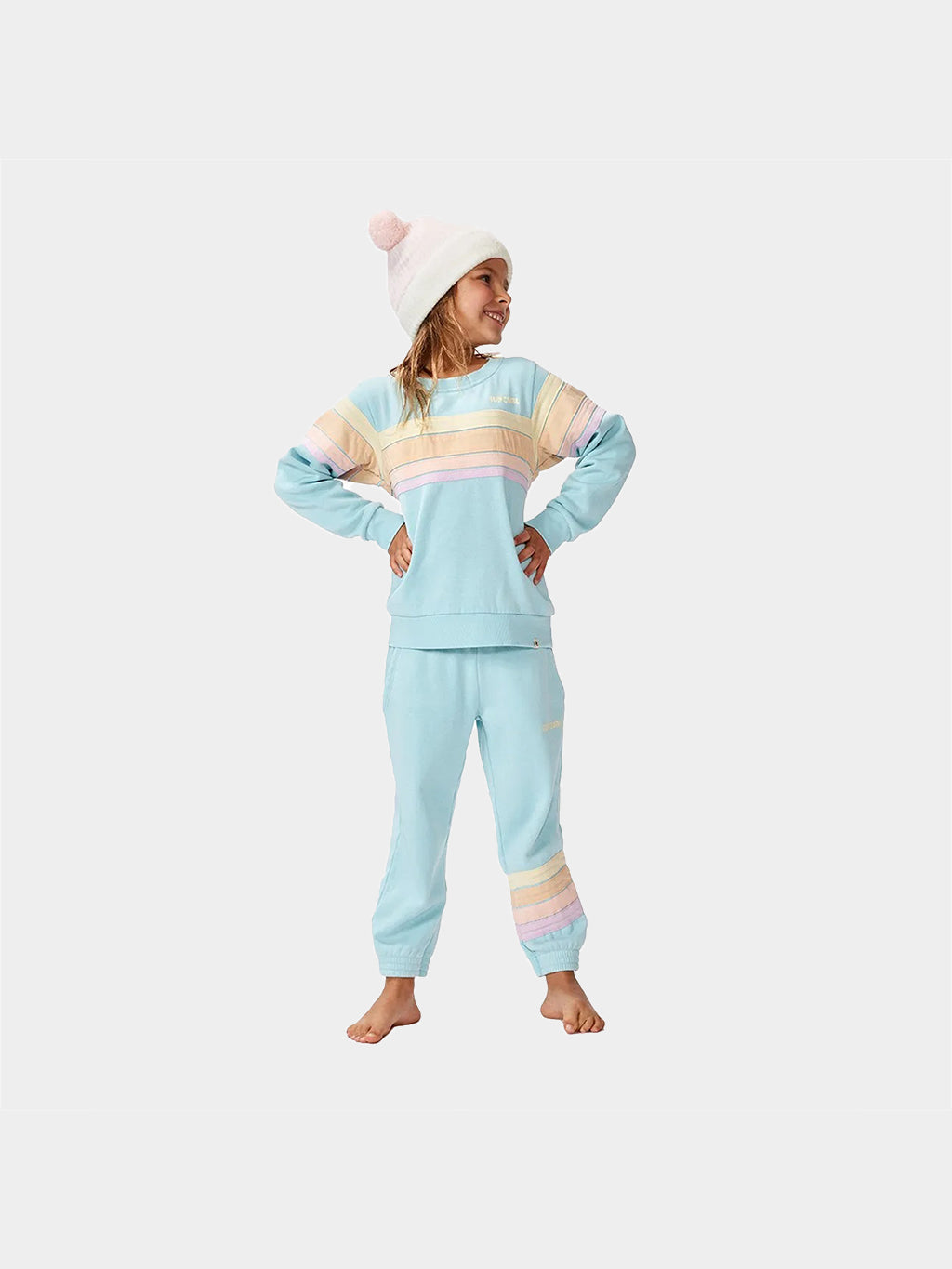 Girl's Surf Revival Crew - Stylish & Comfortable Swimwear for Kids Ages 1-8 Years | Perfect for Beach, Pool & Summer Vacations