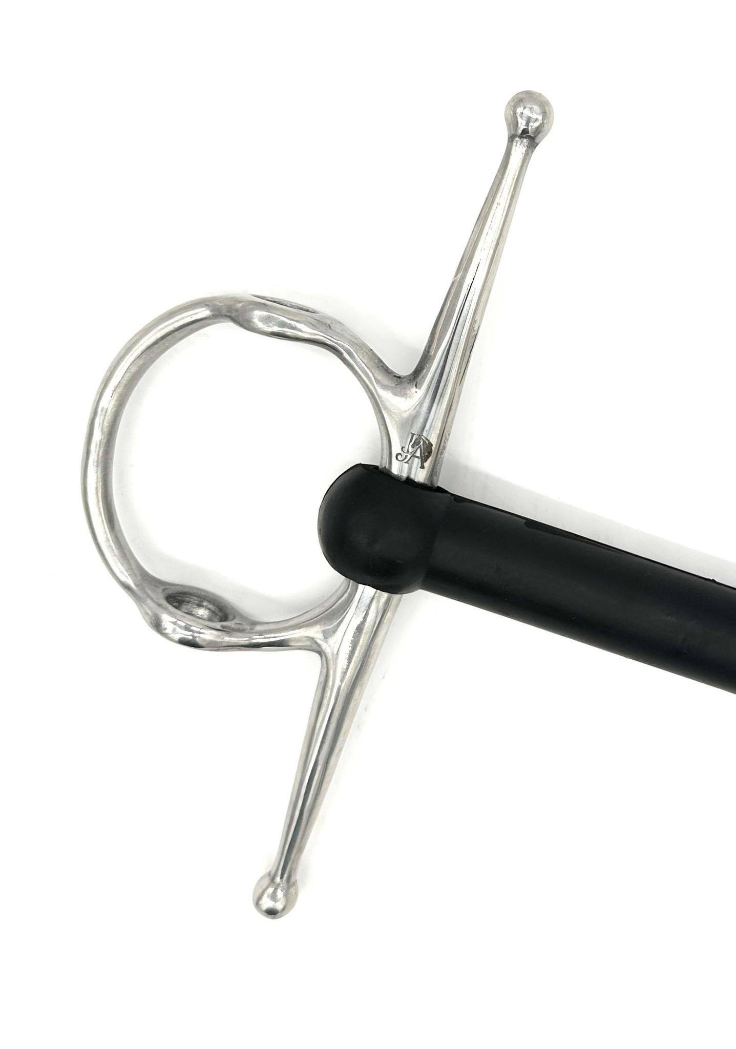 Jake Adams Soft Flexi Mouth Nelson Gag Bit for Horses - Comfortable Flexible Training Bit for Equestrian Riding, Dressage & Show Jumping
