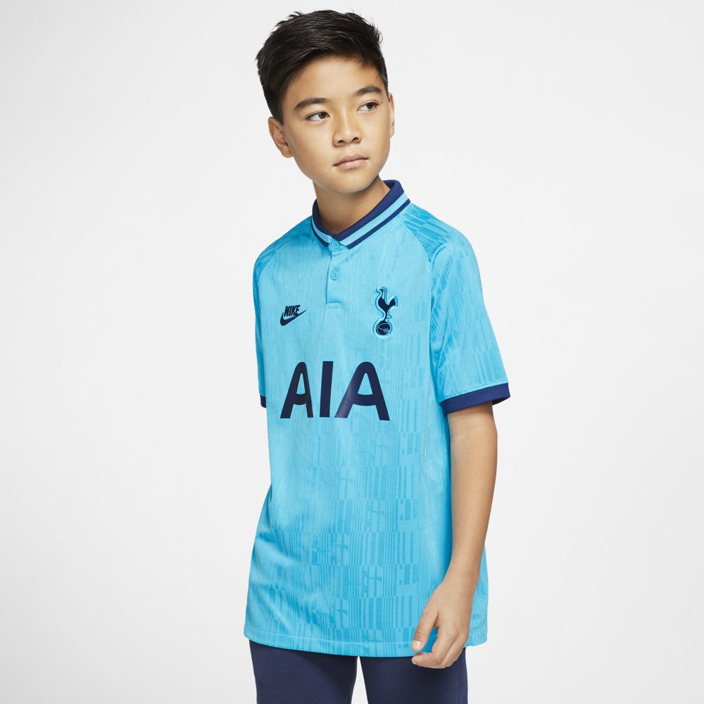 Nike Tottenham Hotspur 2019/20 Stadium Third Big Kids' Soccer Jersey - Authentic Youth Football Shirt for Boys & Girls - Perfect for Matchdays, Training & Fan Support