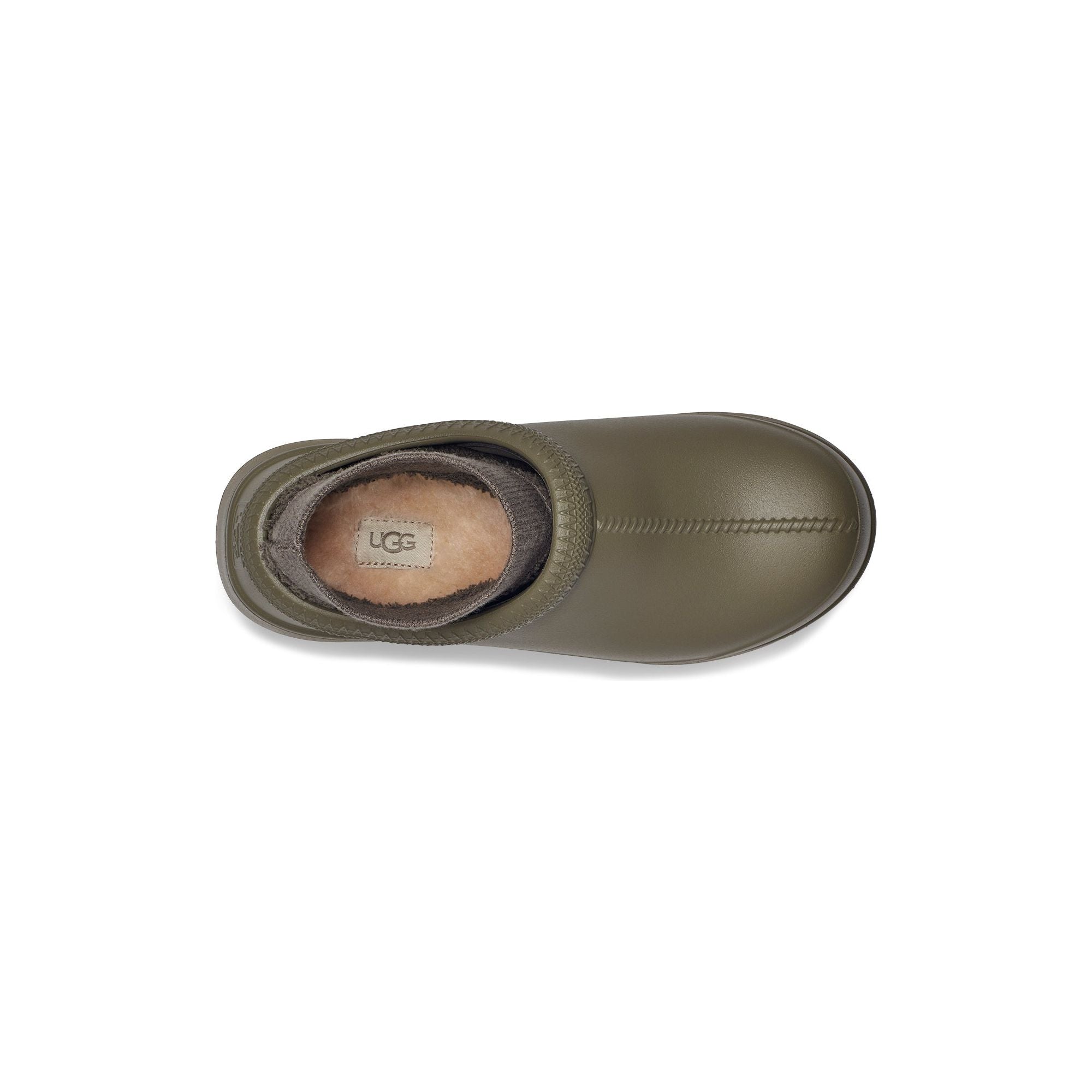 UGG Women's Tasman X Slippers - Cozy Sheepskin Indoor/Outdoor House Shoes in Burnt Olive - Perfect for Winter Comfort & Lounge Wear