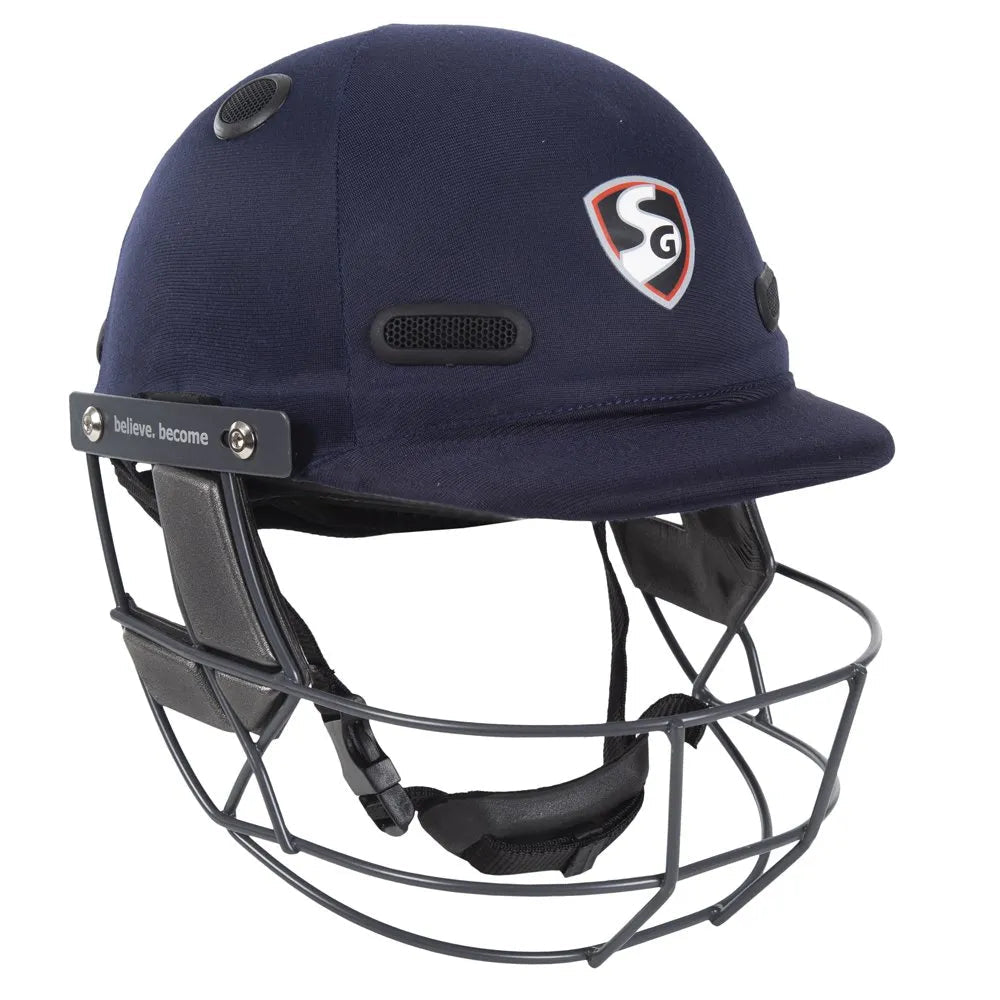 SG Acetech Cricket Helmet - Lightweight Protective Cricket Gear for Adults & Youth - Perfect for Practice, Matches & Training Sessions