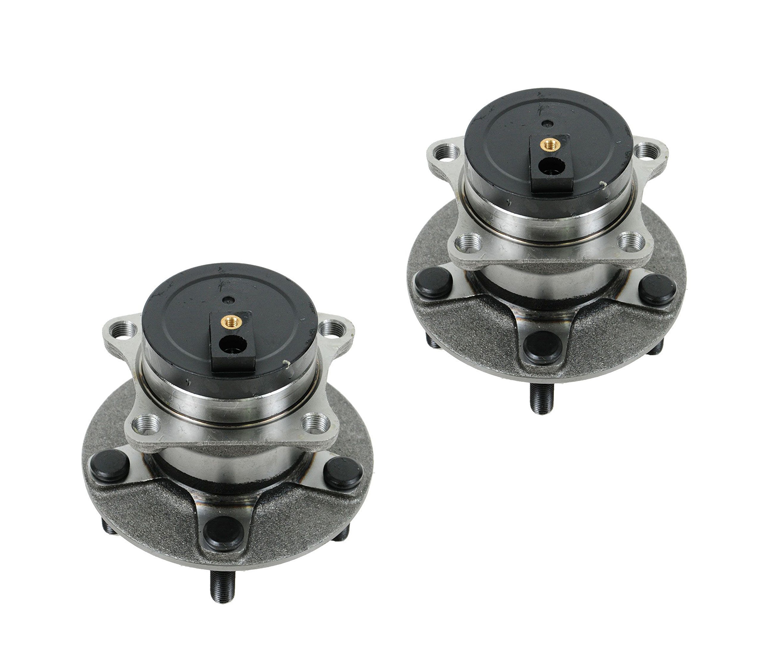 DTA Rear Wheel Bearing & Hub Assembly with ABS NT512349 (Pair) - Compatible with 2007-2011 Mazda CX-7 FWD - Easy DIY Installation for Smooth & Quiet Ride