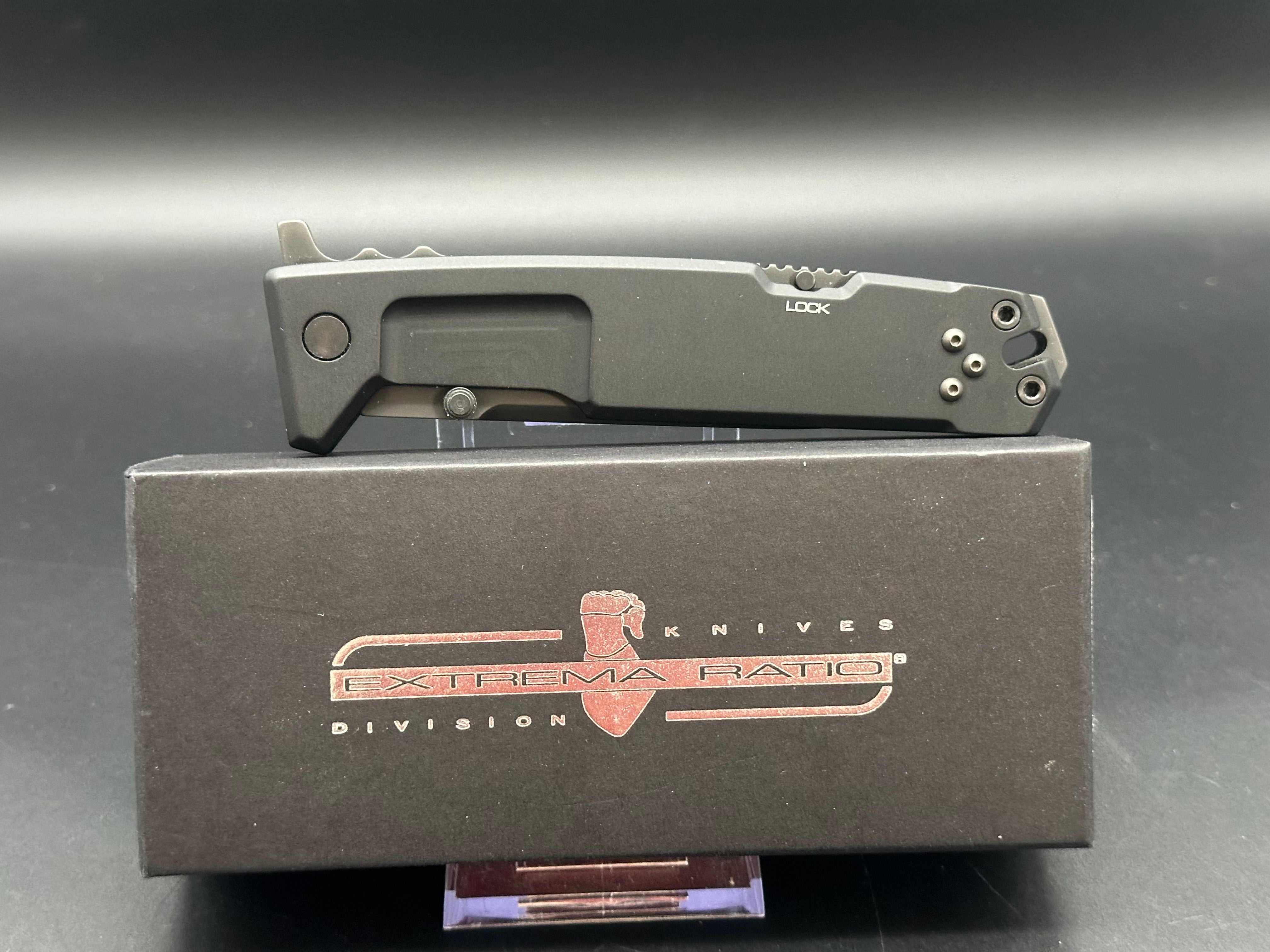 Extrema Ratio Faida Tactical Knife - Nemesis Series - High-Performance Outdoor Survival & Hunting Knife - Perfect for Camping, Hiking & Bushcraft Adventures
