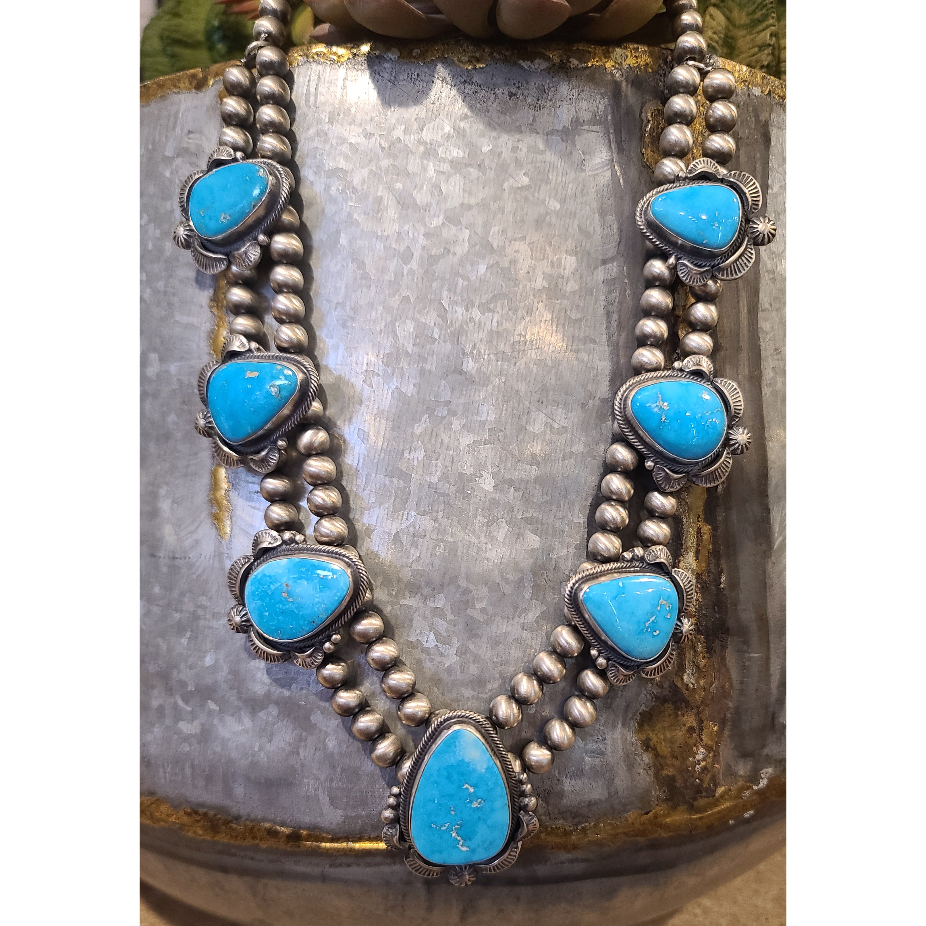 Boyd Kingman Necklace - Elegant Handmade Jewelry for Women | Perfect Gift for Birthday, Anniversary & Valentine's Day | Wear with Dresses, Office Attire & Special Occasions